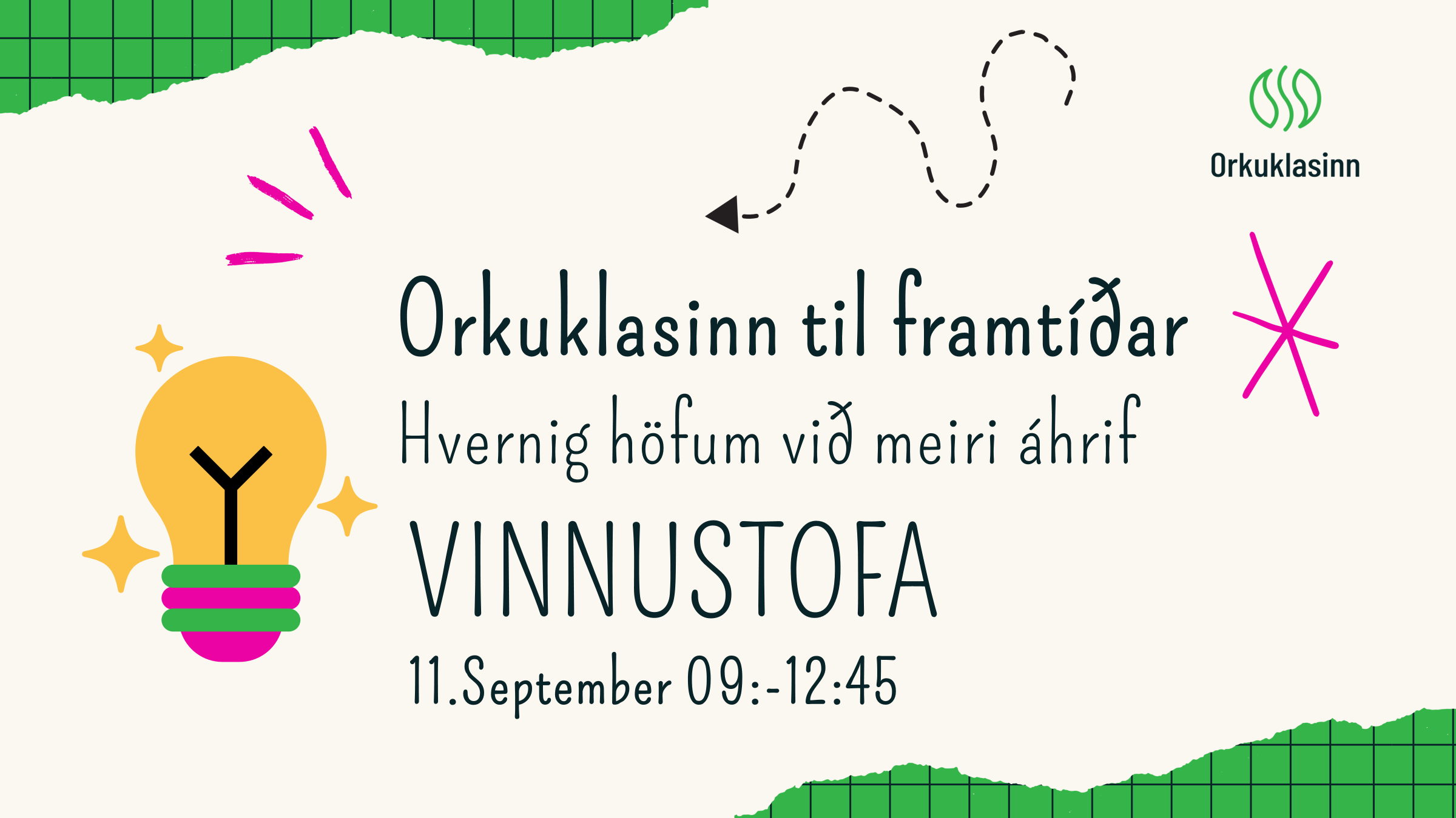 Image for event - Vinnustofa
