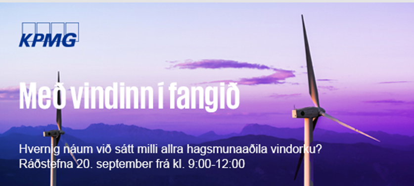 Image for event - Með vindinn í í fangið - KPMG